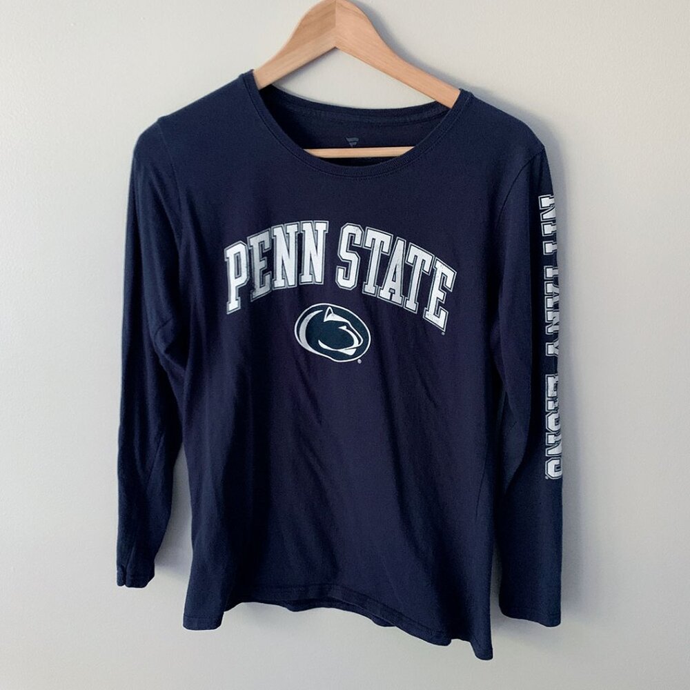 🔴 2+/$15 sale | Fanatics Women's Penn State PSU Navy Long Sleeve T-Shirt
